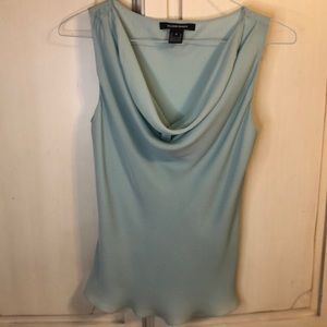 Ellen Tracy mint green silk tank size 8